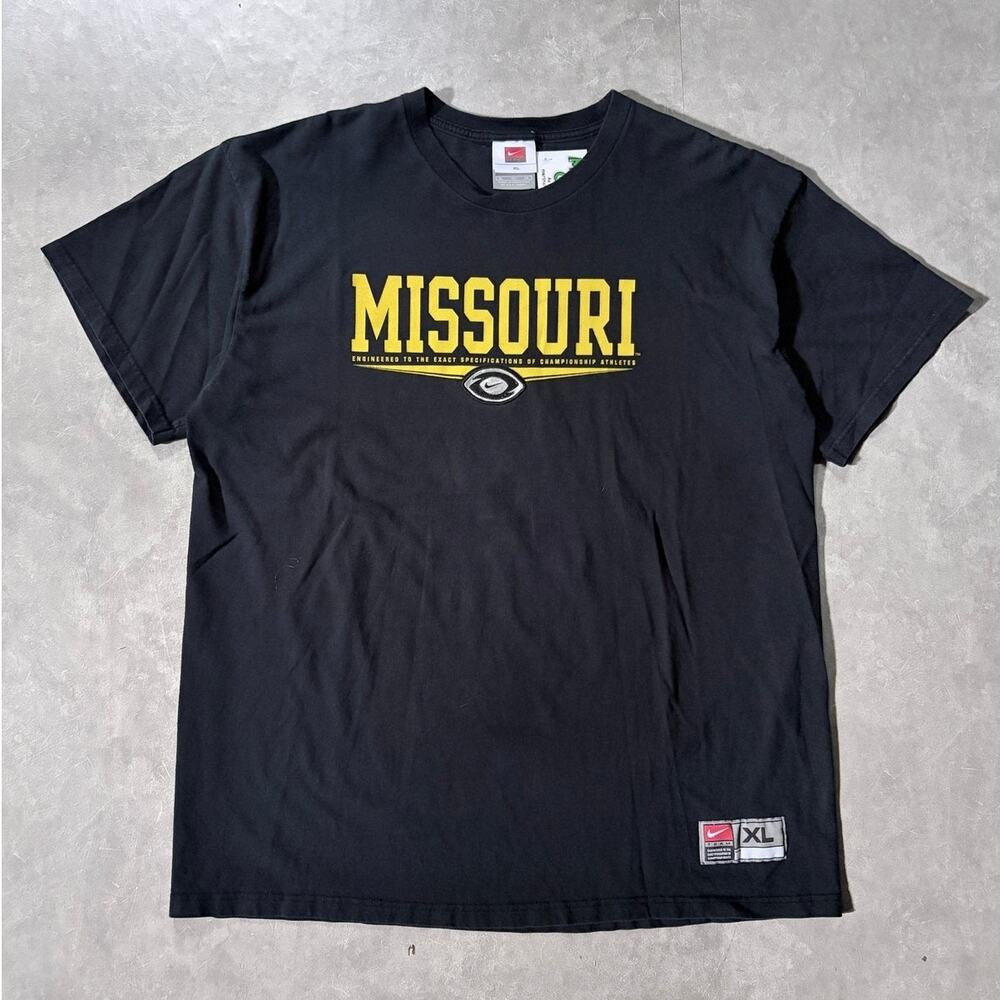 2000s Vintage Missouri Tigers Nike Black T-Shirt -XL